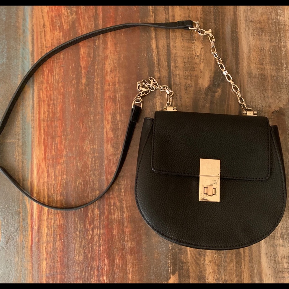 Express Black Crossbody Bag